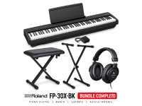 Paquete completo Roland FP-30X-BK Paquete completo Roland FP-30X-BK